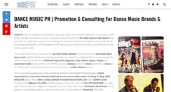 Desktop Screenshot of dancemusicpr.com