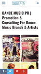 Mobile Screenshot of dancemusicpr.com